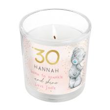 Personalised Me to You Sparkle & Shine Birthday Scented Jar Candle Image Preview
